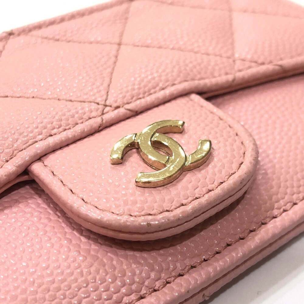 CHANEL Pink Caviar Leather Wallet - Picture 6 of 12